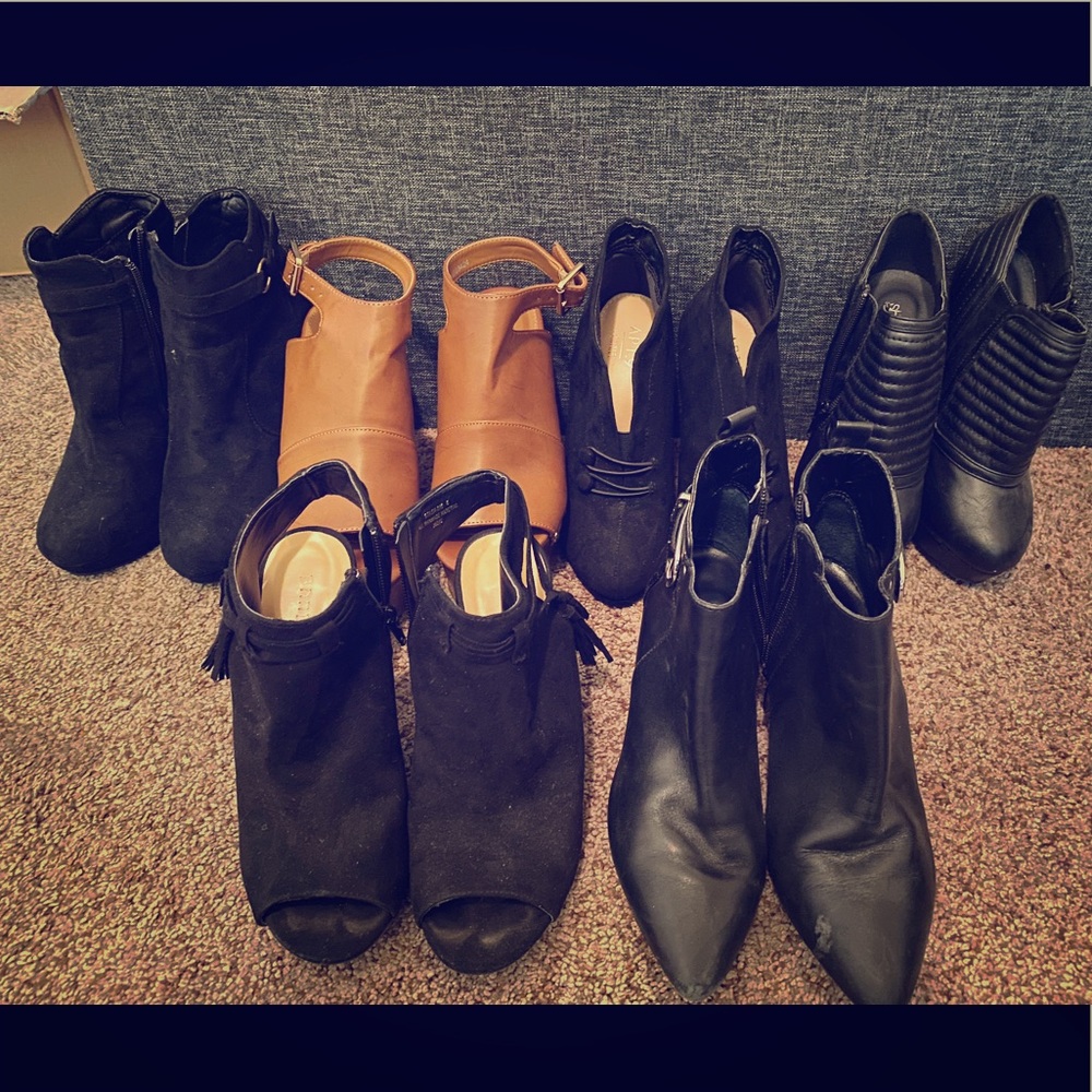 6 1/2 Lot Mixed High Heels